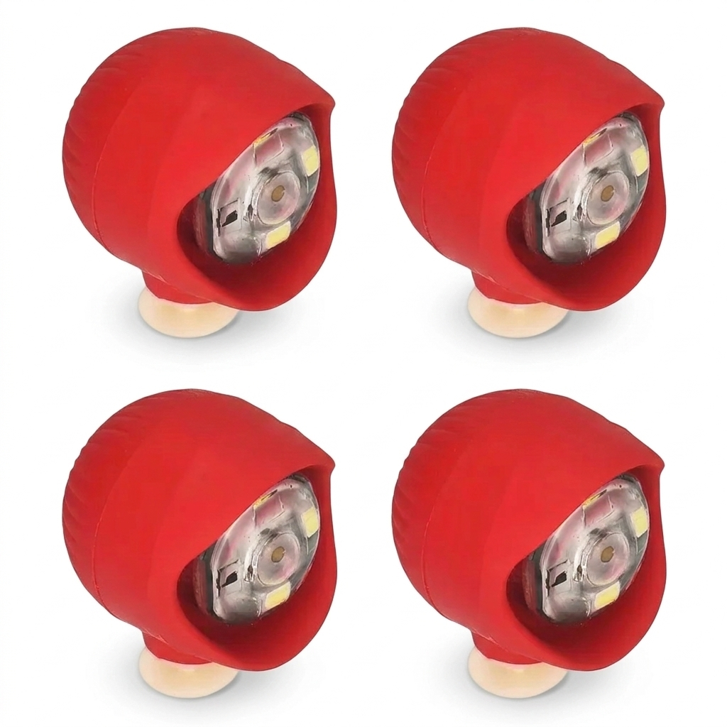 Şimşek McQueen Terlik İçin 4'lü LED Farlar